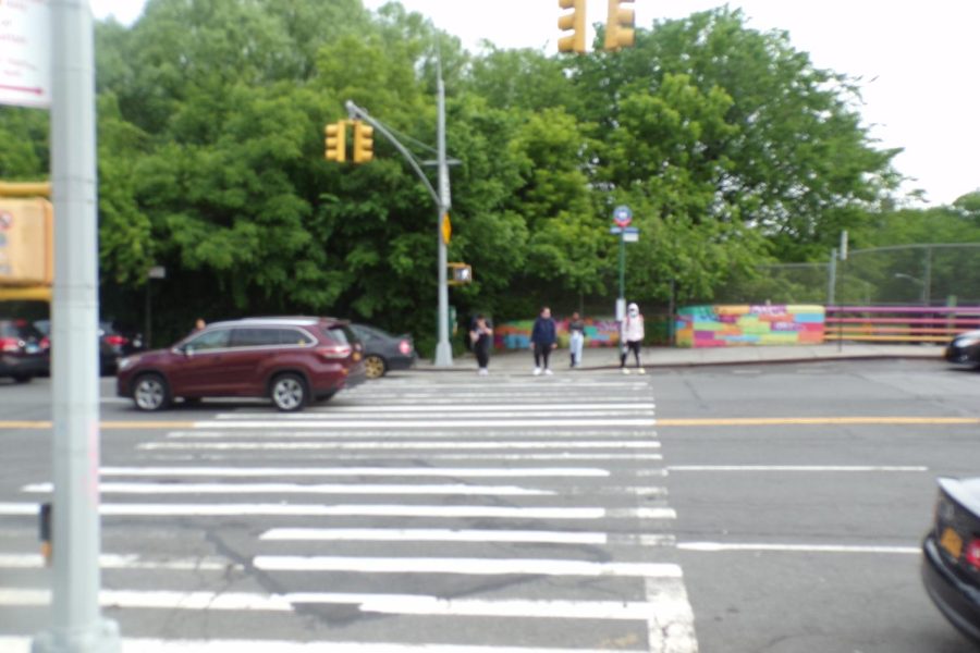 Cars that run red lights cut into the crossing time for pedestrians.