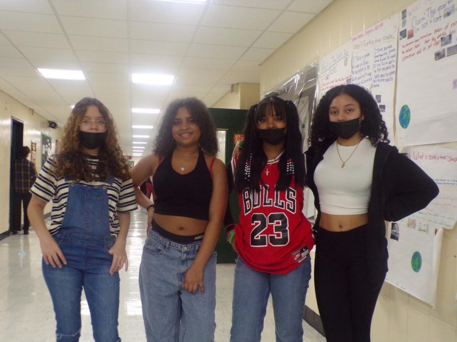 Can you guess the decade these students are representing? 