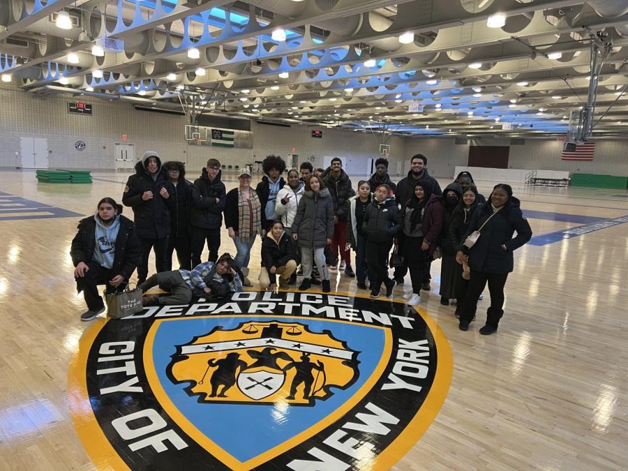 Students in Ms. Nortons Forensics class got a chance to tour the Police Academy.