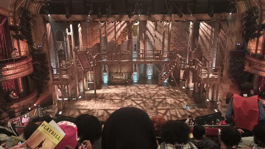 Students got a chance to see the Broadway show Hamilton on May 3. 
