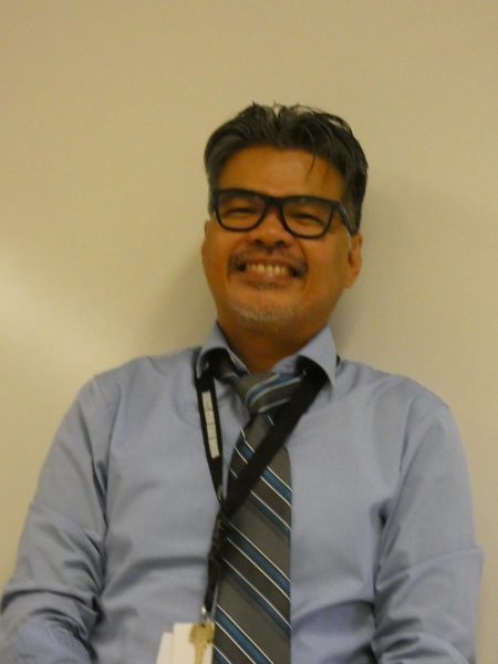 Mr. Rabeje teaches ninth graders Global History. 