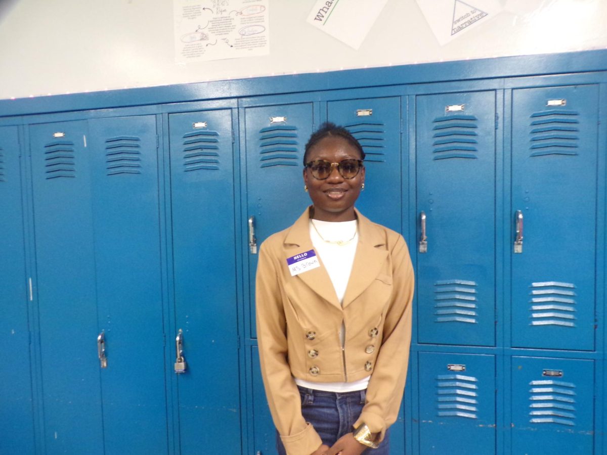 Student Christi Cissi dressed up as Takeiyah Brown.