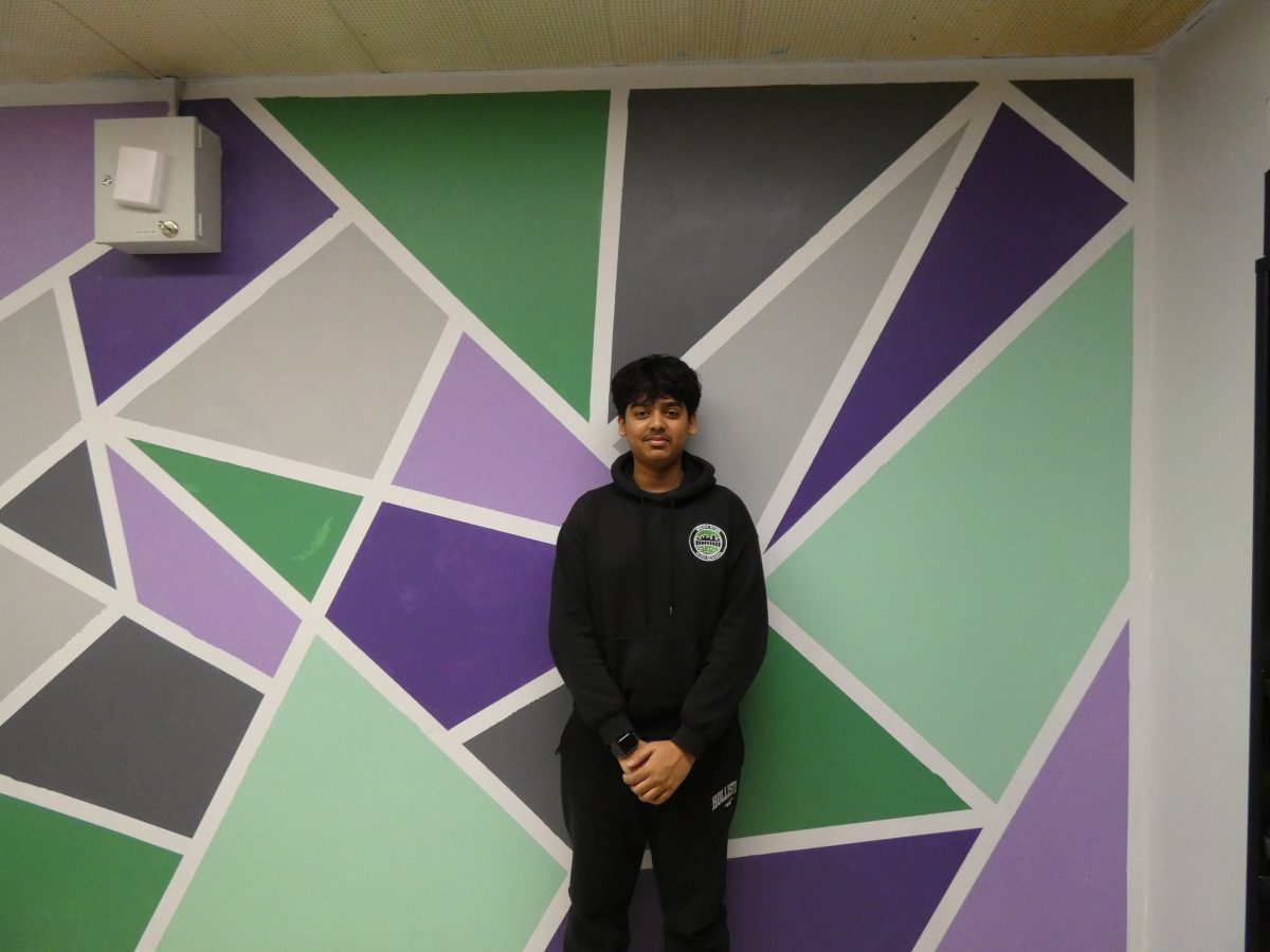 Hashan Chowdhury, the Artist of the Month, says his sister inspired his interest in art. 