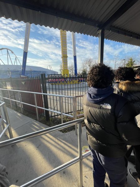 The rides at Six Flags proved scary and fun on a December outing celebrating good attendance at school.