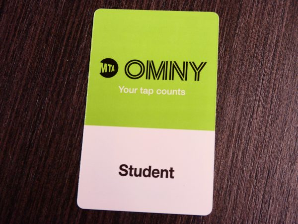 This is the new OMNY card for students to use for transportation.