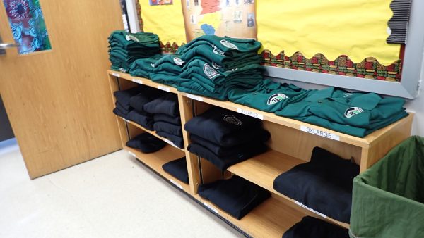 Uniforms for different grades can be purchesed in Room 400.