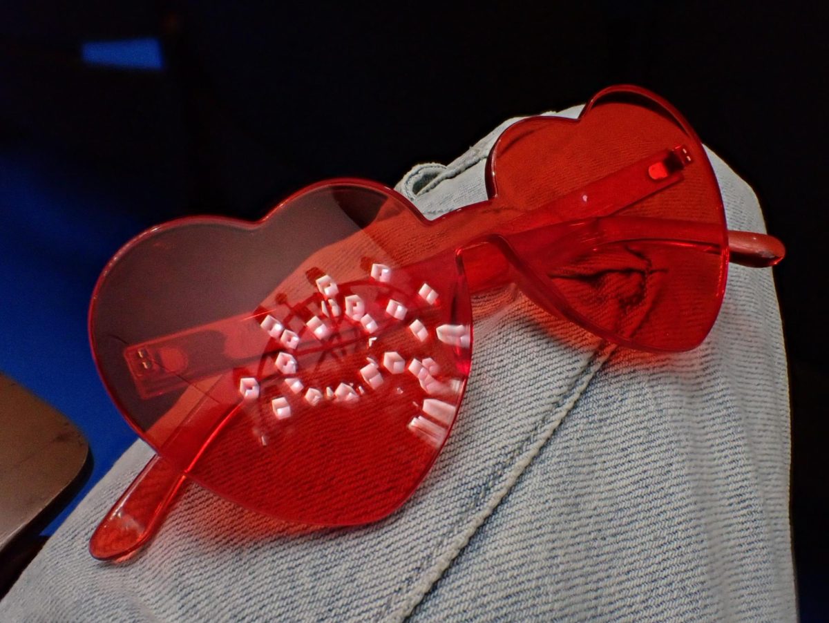 Staff and students celebrated Valentine's Day by wearing red, white and pink during the town hall celebration on Feb. 14.