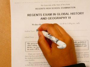 Most students have to pass five Regents exams to graduate in New York. That requirement could be dropped in the 2027- 2028 school year.