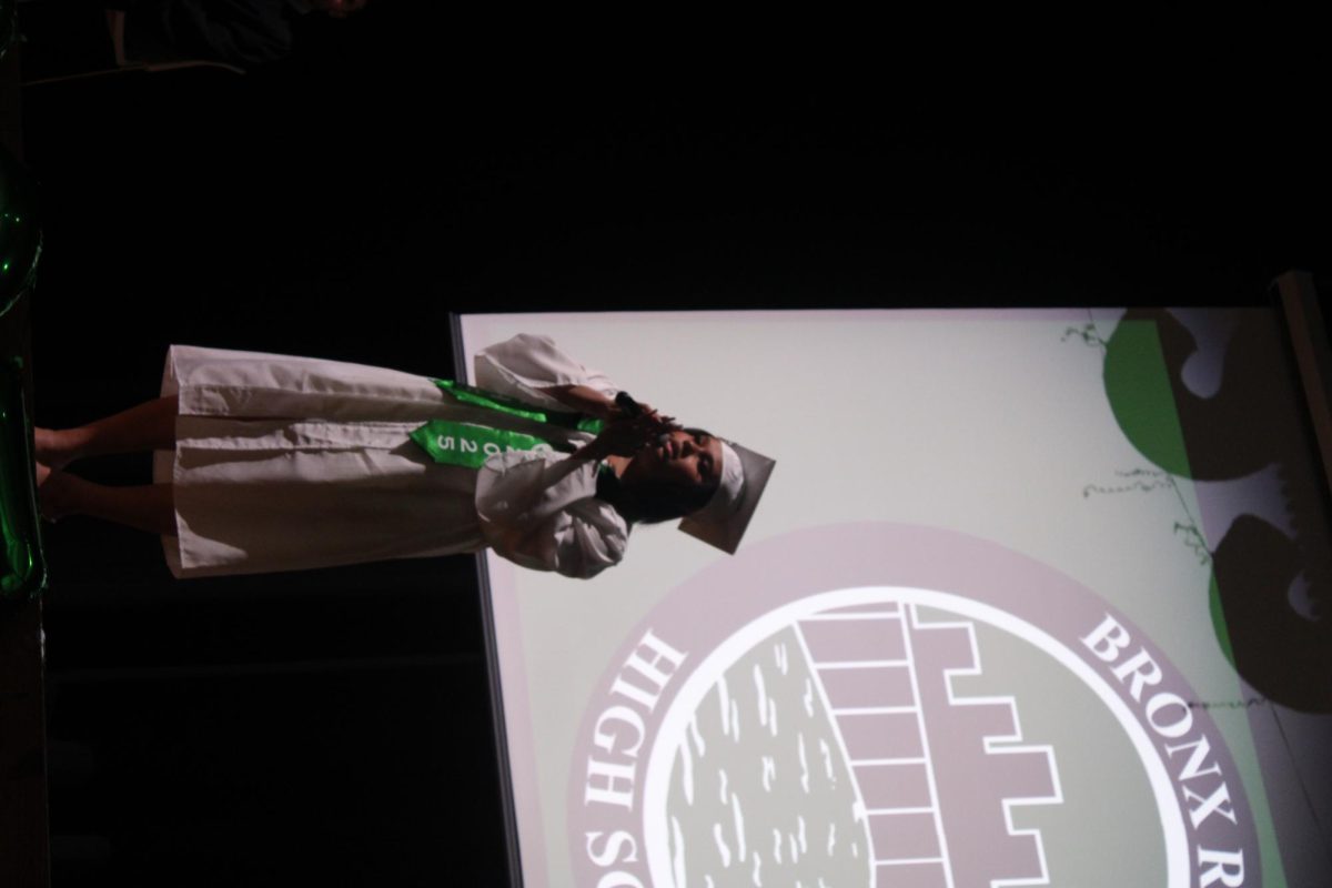 Graduate Lauraine Acosta sings "When We Were Young" by Adele.