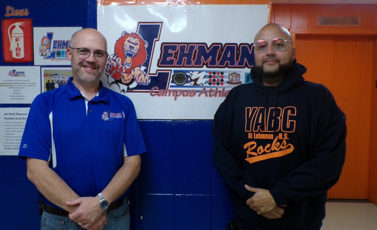 Athletic Director Jason Maass and Campus Dean and Luke Alvez are using social media to promote sports teams. 