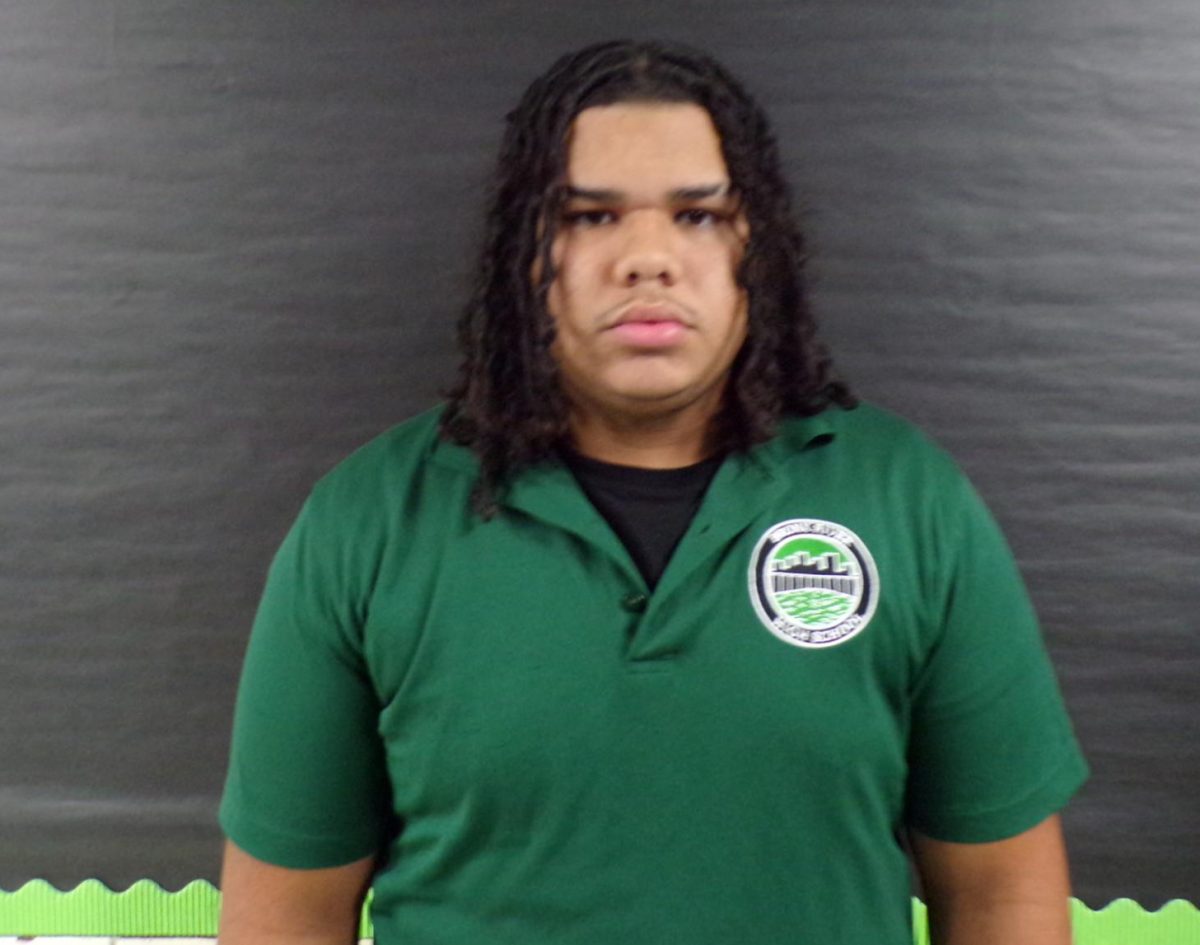 Aaron Rodriguez joined the Lehman Campus Varsity Football team and he strives for greatness.