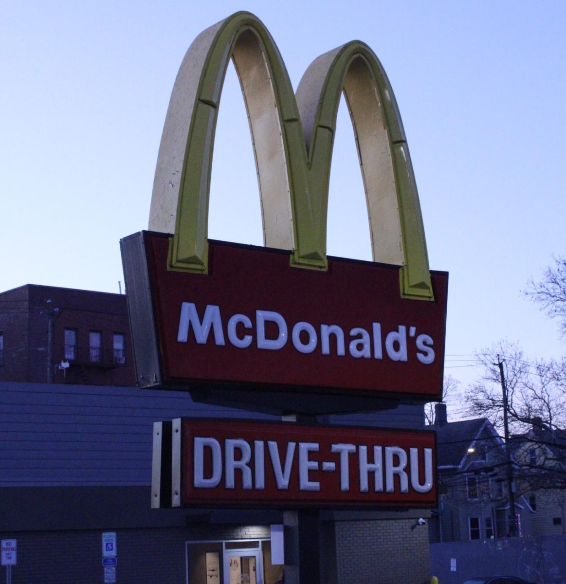 Ayden Lema likes the prices and lighter fare served at McDonald's. 