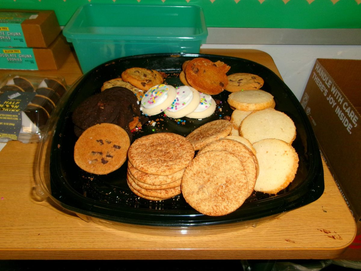 Student Council holds bake sales throughout the year to raise money for school clubs. 