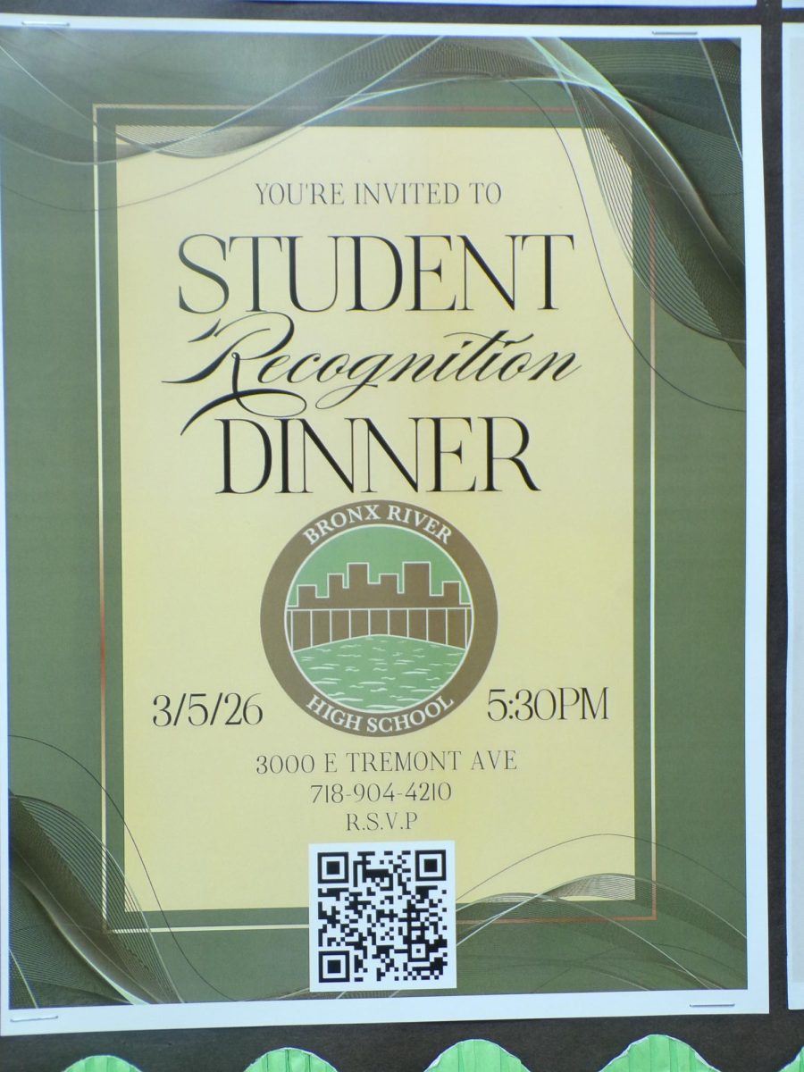 The Student Recognition Dinner for students and parents will be on March 5. Members selected to be in the National Honor Society also will be announced. 