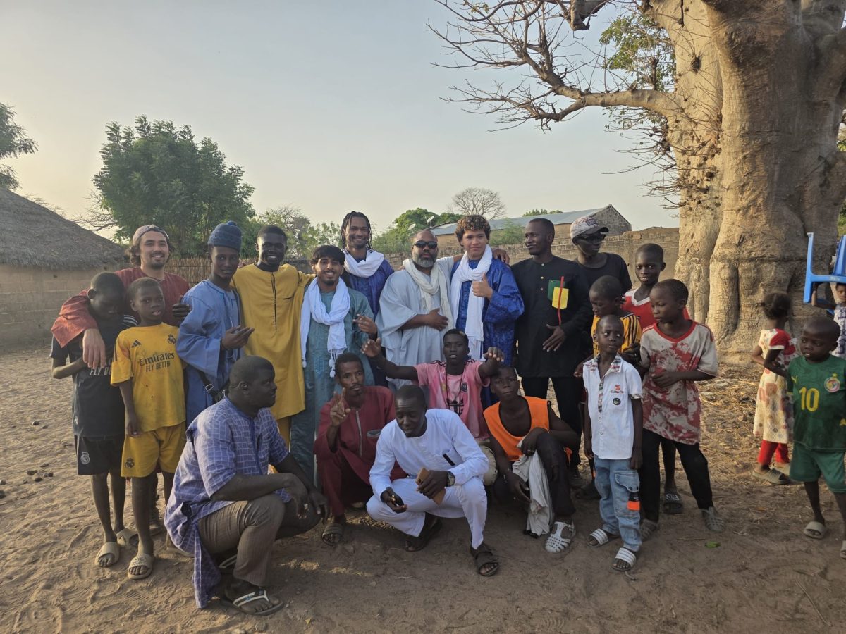 BuildOn sponsored Pablo Terrero's trip to Senegal, where he helped build a school. 
(Photo courtesy of buildOn)