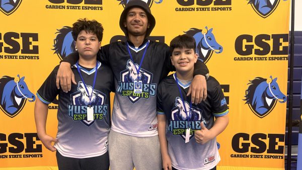 The Rocket League team makes it to Semi-Finals: Neisten Garcia, Jeury Mota and Joseph Bruno.